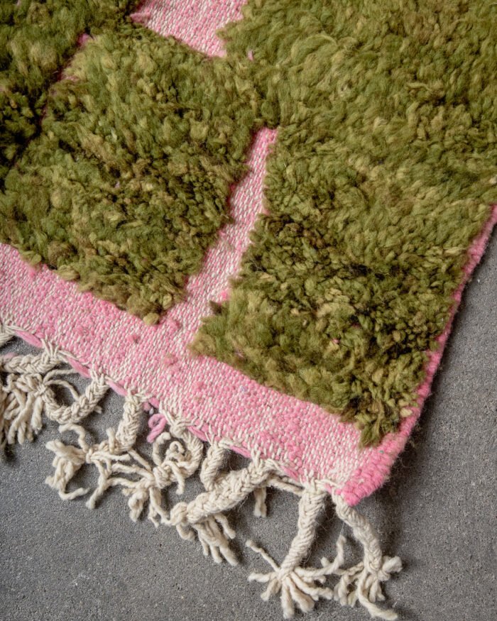 Olive Green Rug - Beni Ourain Rug - Image 4