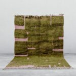 Olive Green Rug - Beni Ourain Rug