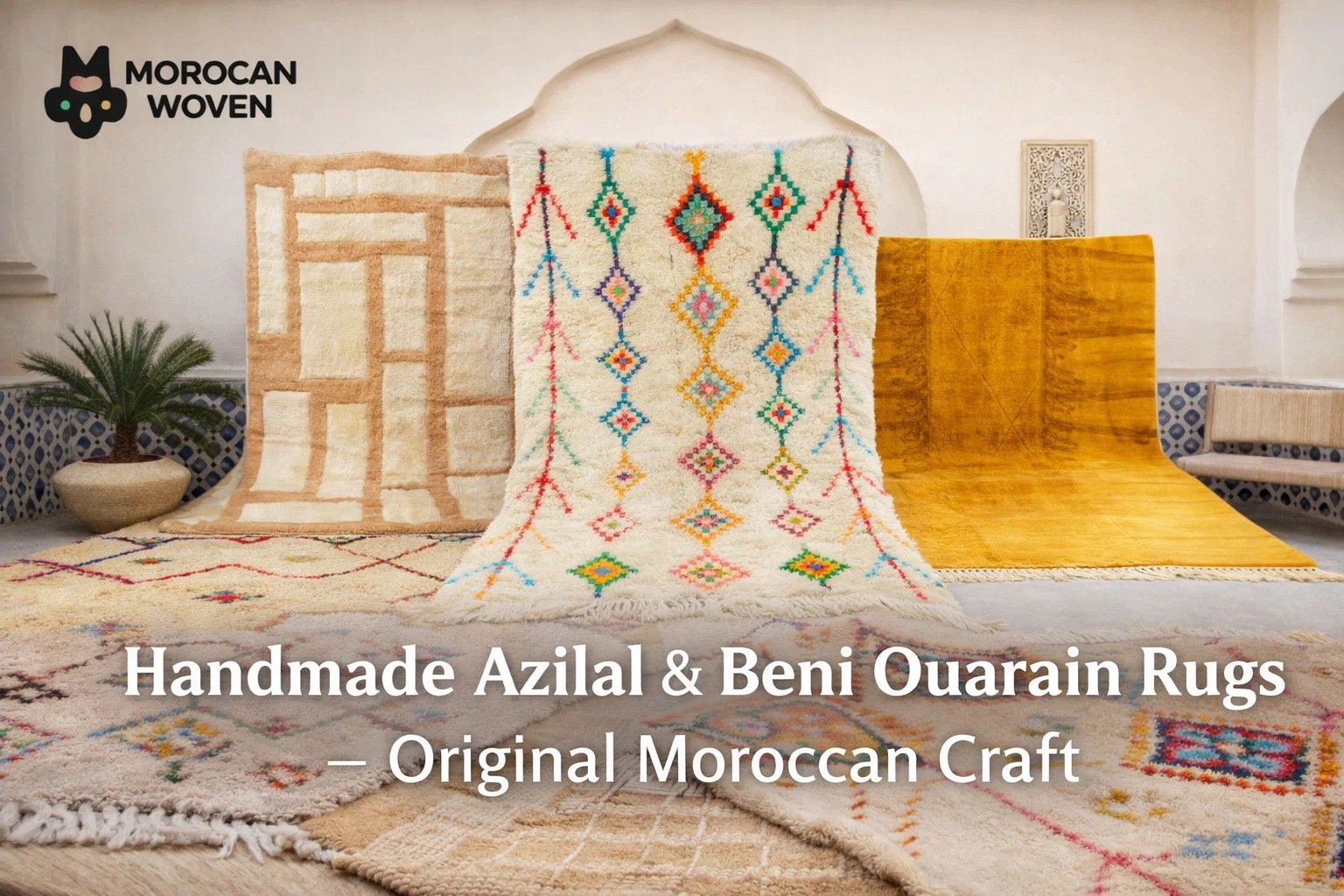 Handmade Azilal & Beni Ouarain Rugs – Original Moroccan Craft